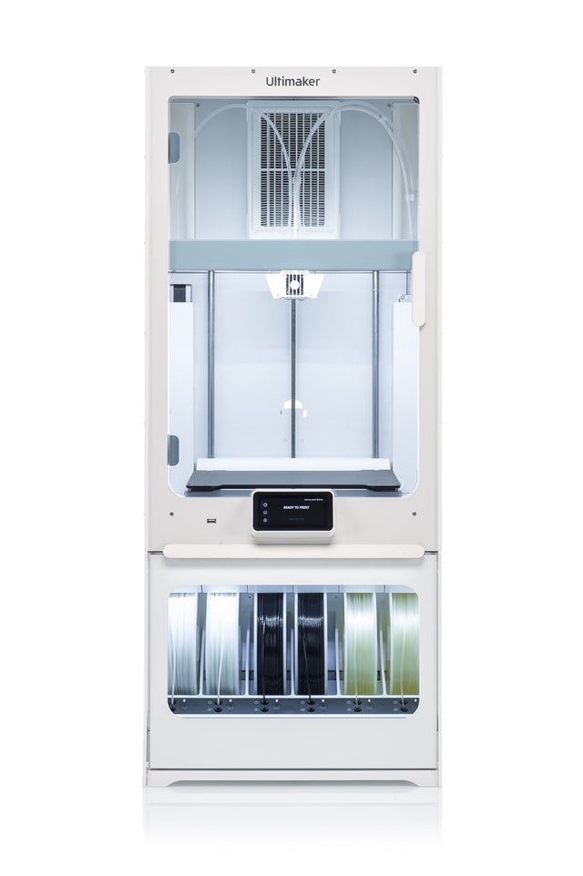 ULTIMAKER S7 Pro Bundle Krachtig, Betrouwbaar, Flexibel en Verbeterd! Groot bouwvolume, makkelijk in gebruik en super betrouwbaar. Ultimaker S7 is het werkpaard voor gebruikers die hoge eisen stellen aan kwaliteit, gebruiksgemak en consistentie.