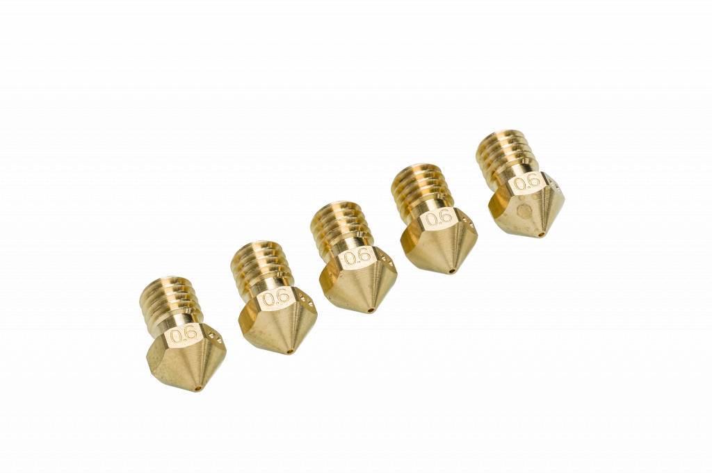 Ultimaker UM2+ Nozzle Pack 5x 0.6mm (#9526)