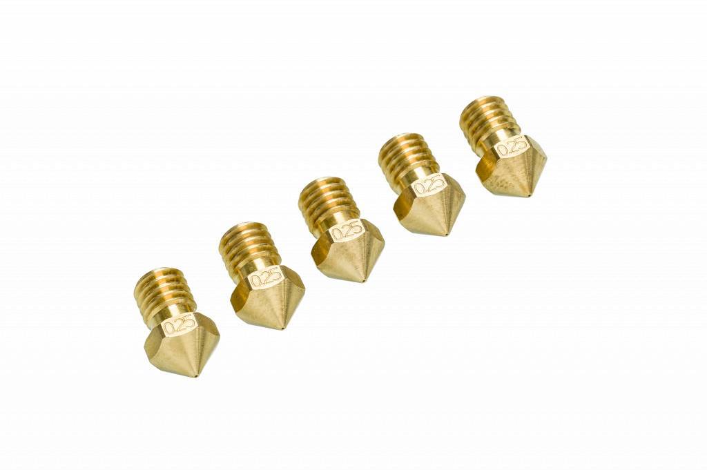 Ultimaker UM2+ Nozzle Pack 5x 0.25mm (#9524)