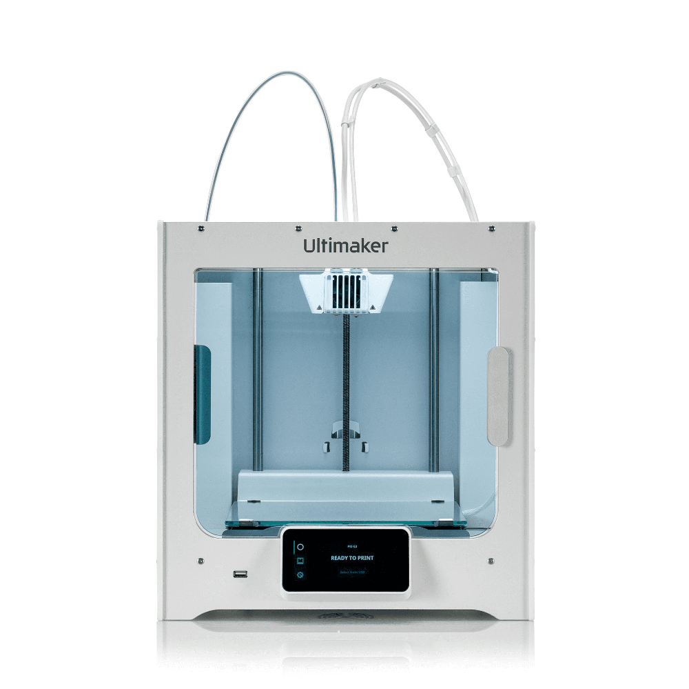 ULTIMAKER S3 BETROUWBAAR. SNEL. GEOPTIMALISEERD Een ongecompliceerde en betrouwbare 3D-printer gecombineerd met een bijna onbeperkte reeks printmaterialen. Ultimaker S3 vereenvoudigd het printen van meer geavanceerde toepassingen en biedt meer ontwerpvrijheid.