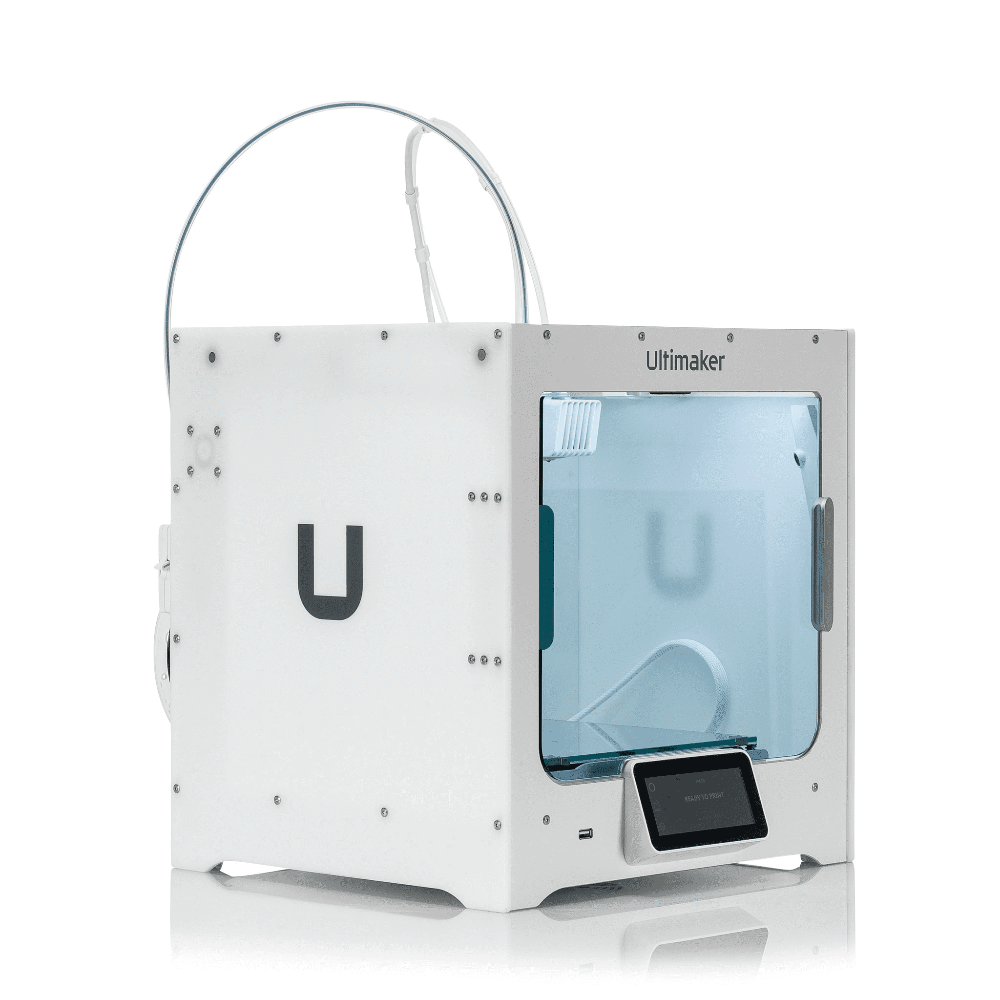 ULTIMAKER S3 BETROUWBAAR. SNEL. GEOPTIMALISEERD Een ongecompliceerde en betrouwbare 3D-printer gecombineerd met een bijna onbeperkte reeks printmaterialen. Ultimaker S3 vereenvoudigd het printen van meer geavanceerde toepassingen en biedt meer ontwerpvrijheid.