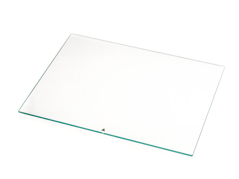 Ultimaker S5 Print Table Glass With Warning Stickers (#206717)