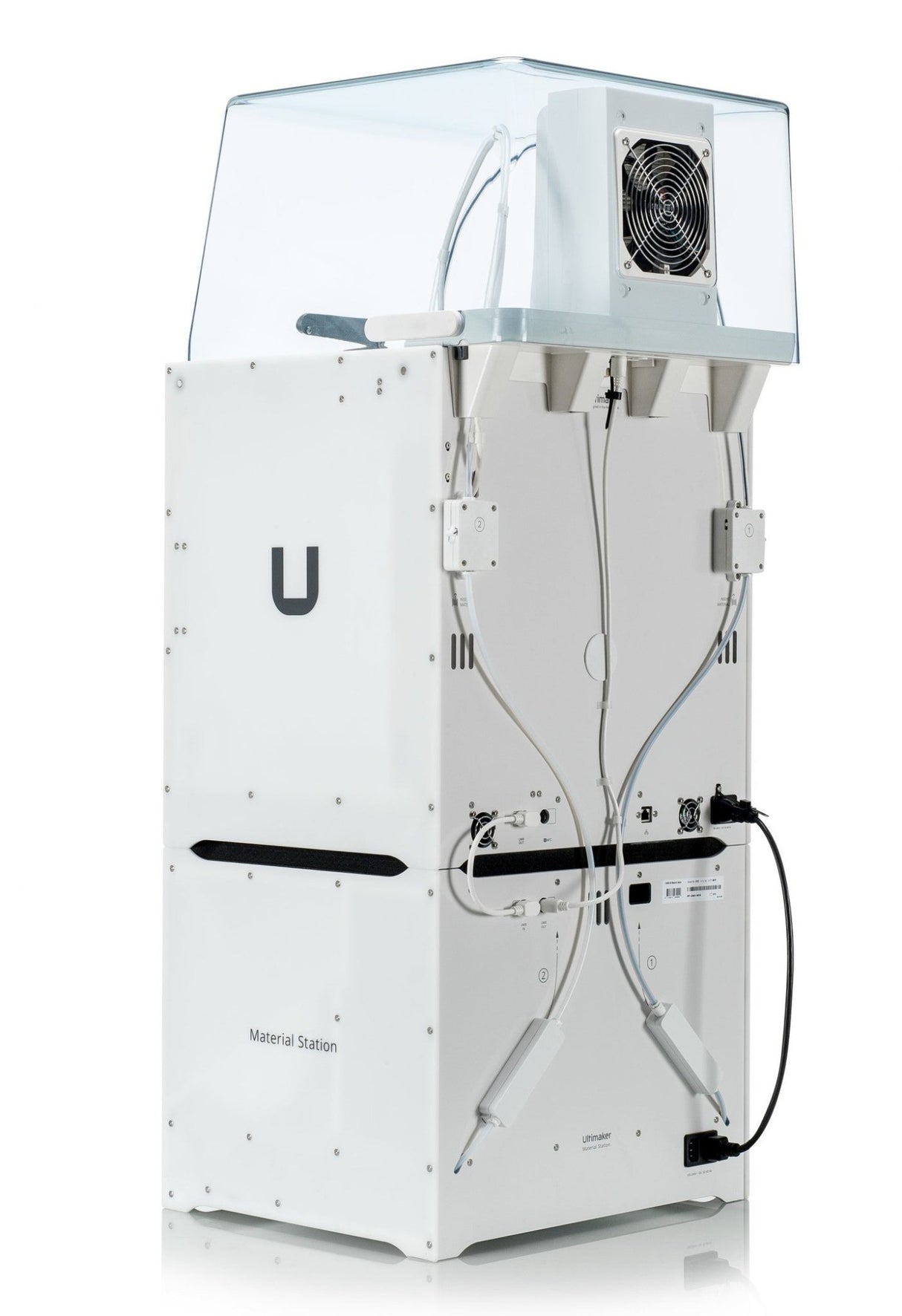 De Pro Bundle bestaat uit 3 losse componenten, namelijke de Ultimaker S5, De S5 Air Manager en de S5 Material Station. Samen vormen deze componenten de Ultimaker S5 Pro Bundel. Ook zijn deze componenten los leverbaar om uw huidige S5 te upgraden.