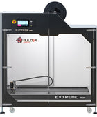 Builder extreme 1500 PRO 3D Printer. Het printvolume van de Extreme 1500 PRO is 1100x500x820 mm (XYZ). De ingebouwde transportwielen maken het gemakkelijk om de printer naar een andere afdeling te verplaatsen of om hem naar de kleinste kantoorhoeken te manoeuvreren.