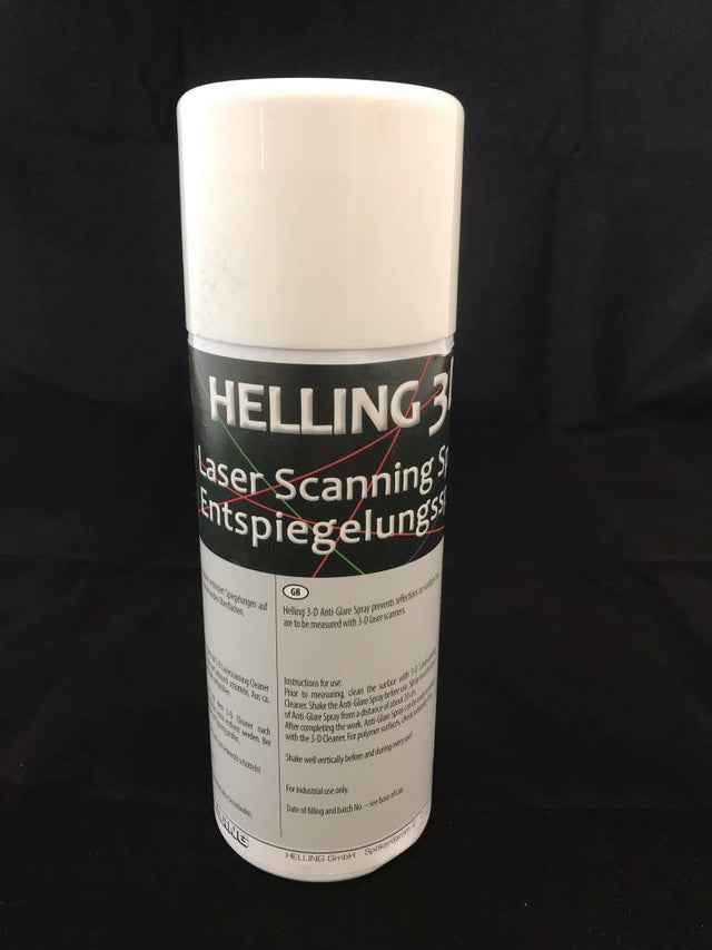 Dankzij deze Helling 3D Scan Spray voorkom je de weerkaatsing wanneer je scant met laserscanners. Deze spray legt een beschermende laag over je object waardoor je zonder problemen kan scannen en toch optimale resultaten behaalt.