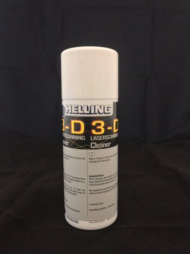 De Helling 3D Scan Spray Cleaner zorgt ervoor dat u makkelijk en veilig uw prints terug zuivert nadat u ze bewerkt hebt met de Helling 3D Scan Spray.