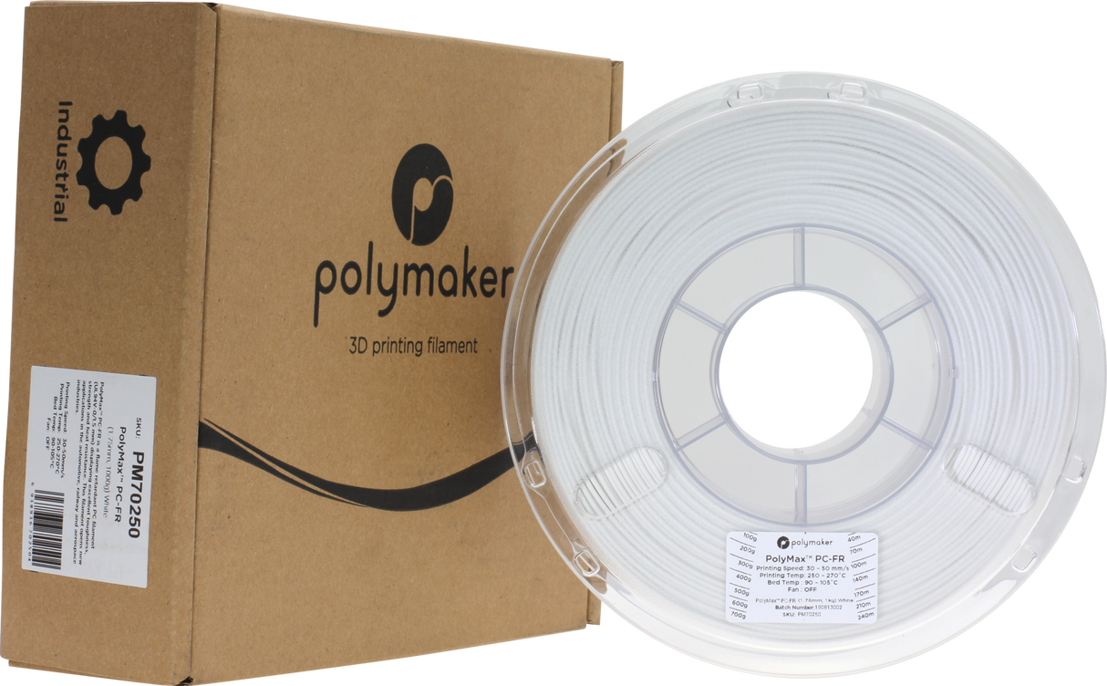 Polymaker PolyMax PC-FR White 1kg