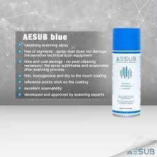 AESUB Scan Spray Blue 4hour, zelf oplossende scan spray zonder resten.